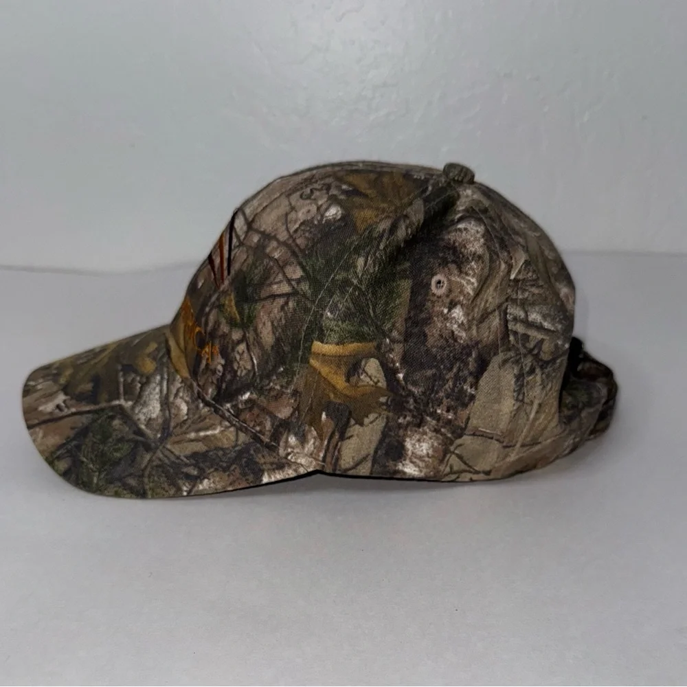 Real Tree Texas Flag Camouflage Tecta America Hat Adjustable Hunting Outdoors OS
